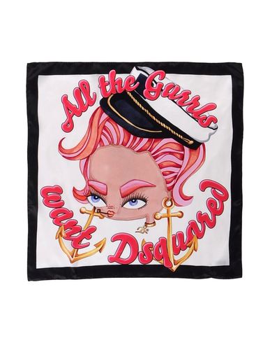 ZOOM DSQUARED2 - Square scarf