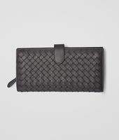 Bottega Veneta® NERO INTRECCIATO NAPPA CONTINENTAL WALLET Bottega Veneta® NERO INTRECCIATO NAPPA CONTINENTAL WALLET
