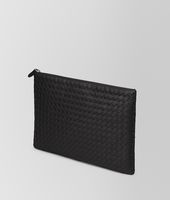 Bottega Veneta® NERO INTRECCIATO NAPPA DOCUMENT CASE Bottega Veneta® NERO INTRECCIATO NAPPA DOCUMENT CASE