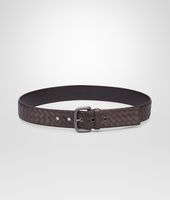 Bottega Veneta® Ebano Intrecciato Vn Belt Bottega Veneta® Ebano Intrecciato Vn Belt