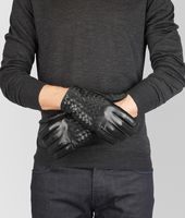 Bottega Veneta® GUANTI NERI IN SOFT NAPPA INTRECCIATA Bottega Veneta® GUANTI NERI IN SOFT NAPPA INTRECCIATA