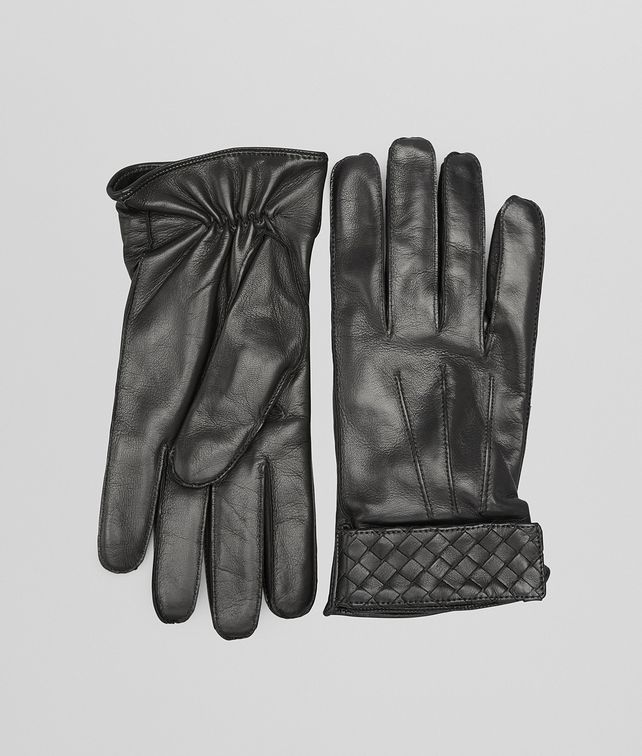 BOTTEGA VENETA GANTS EN NAPPA NERO écharpe ou gant ou chapeau U fp