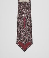 Bottega Veneta® Aubergine Black Silk Tie Bottega Veneta® Aubergine Black Silk Tie