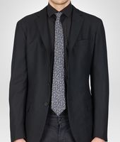 Bottega Veneta® SEIDENKRAWATTE SAPPHIRE UND BLACK Bottega Veneta® SEIDENKRAWATTE SAPPHIRE UND BLACK