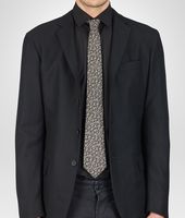 Bottega Veneta® Olive Black Silk Tie Bottega Veneta® Olive Black Silk Tie