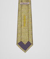 Bottega Veneta® Citron Dark Green Silk Tie Bottega Veneta® Citron Dark Green Silk Tie