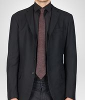 Bottega Veneta® Amaranth Medium Grey Silk Tie Bottega Veneta® Amaranth Medium Grey Silk Tie