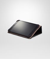 Bottega Veneta® Nero Intrecciato Nappa Mini iPad Case Bottega Veneta® Nero Intrecciato Nappa Mini iPad Case