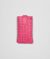 Bottega Veneta® ROSA SHOCK INTRECCIATO NAPPA IPHONE CASE Bottega Veneta® ROSA SHOCK INTRECCIATO NAPPA IPHONE CASE