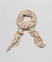 Bottega Veneta® SAND BLUE CASHMERE SCARF Bottega Veneta® SAND BLUE CASHMERE SCARF