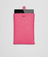 Bottega Veneta® ROSA SHOCK INTRECCIATO NAPPA MINI IPAD CASE Bottega Veneta® ROSA SHOCK INTRECCIATO NAPPA MINI IPAD CASE