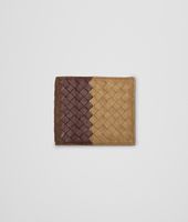 Bottega Veneta® PORTAFOGLIO NEW BRONZE, AUBERGINE ED EDOARDO IN INTRECCIATO CLUB FUMÉ Bottega Veneta® PORTAFOGLIO NEW BRONZE, AUBERGINE ED EDOARDO IN INTRECCIATO CLUB FUMÉ