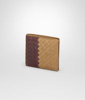 Bottega Veneta® PORTAFOGLIO NEW BRONZE, AUBERGINE ED EDOARDO IN INTRECCIATO CLUB FUMÉ Bottega Veneta® PORTAFOGLIO NEW BRONZE, AUBERGINE ED EDOARDO IN INTRECCIATO CLUB FUMÉ