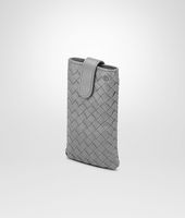Bottega Veneta® NEW LIGHT GREY INTRECCIATO NAPPA IPHONE CASE Bottega Veneta® NEW LIGHT GREY INTRECCIATO NAPPA IPHONE CASE