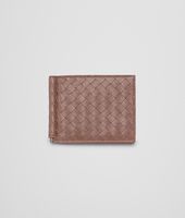 Bottega Veneta® PORTEMONNAIE AUS GEWASCHENEM VINTAGE INTRECCIATO EDOARDO UND BURNT RED Bottega Veneta® PORTEMONNAIE AUS GEWASCHENEM VINTAGE INTRECCIATO EDOARDO UND BURNT RED