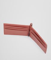 Bottega Veneta® Edoardo Burnt Red Intrecciato Washed Vintage Wallet Bottega Veneta® Edoardo Burnt Red Intrecciato Washed Vintage Wallet
