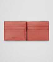 Bottega Veneta® Edoardo Burnt Red Intrecciato Washed Vintage Wallet Bottega Veneta® Edoardo Burnt Red Intrecciato Washed Vintage Wallet
