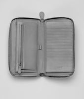 Bottega Veneta® NEW LIGHT GREY INTRECCIATO NAPPA DOCUMENT CASE Bottega Veneta® NEW LIGHT GREY INTRECCIATO NAPPA DOCUMENT CASE