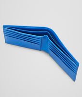 Bottega Veneta® Signal Blue Intrecciato Vn Wallet Bottega Veneta® Signal Blue Intrecciato Vn Wallet