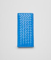 Bottega Veneta® PORTAFOGLIO CONTINENTAL SIGNAL BLUE IN VN INTRECCIATO Bottega Veneta® PORTAFOGLIO CONTINENTAL SIGNAL BLUE IN VN INTRECCIATO