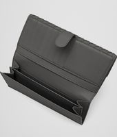 Bottega Veneta® PORTAFOGLIO CONTINENTAL NEW LIGHT GREY IN NAPPA INTRECCIATA Bottega Veneta® PORTAFOGLIO CONTINENTAL NEW LIGHT GREY IN NAPPA INTRECCIATA