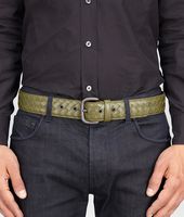 Bottega Veneta® CINTURA NEW ARMY IN VN INTRECCIATO Bottega Veneta® CINTURA NEW ARMY IN VN INTRECCIATO
