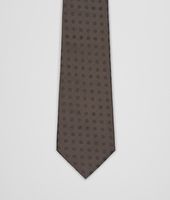 Bottega Veneta® SEIDENKRAWATTE LODEN UND BLACK Bottega Veneta® SEIDENKRAWATTE LODEN UND BLACK