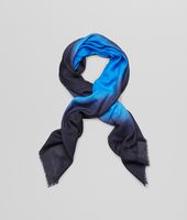 Bottega Veneta® ROYAL BLUE WOOL SCARF Bottega Veneta® ROYAL BLUE WOOL SCARF