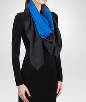 Bottega Veneta® ROYAL BLUE WOOL SCARF Bottega Veneta® ROYAL BLUE WOOL SCARF