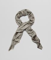 Bottega Veneta® FLANNEL DARK BROWN CASHMERE SCARF Bottega Veneta® FLANNEL DARK BROWN CASHMERE SCARF