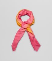 Bottega Veneta® TANGERINE PINK WOOL SCARF Bottega Veneta® TANGERINE PINK WOOL SCARF