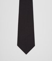Bottega Veneta® Nero Wool Silk Tie Bottega Veneta® Nero Wool Silk Tie