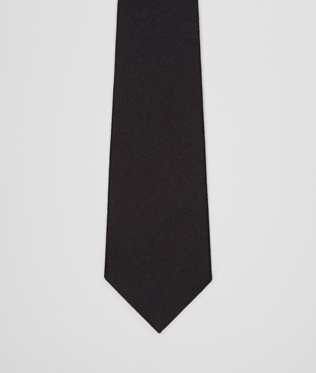BOTTEGA VENETA Nero Wool Silk Tie Tie or bow tie U fp