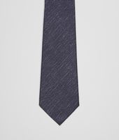 Bottega Veneta® CRAVATTA ROYAL E DARK GREY IN SETA Bottega Veneta® CRAVATTA ROYAL E DARK GREY IN SETA