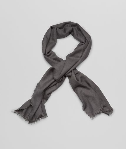BOTTEGA VENETA - SCHAL AUS KASCHMIR ANTHRACITE