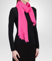 Bottega Veneta® MAGENTA CASHMERE SCARF Bottega Veneta® MAGENTA CASHMERE SCARF