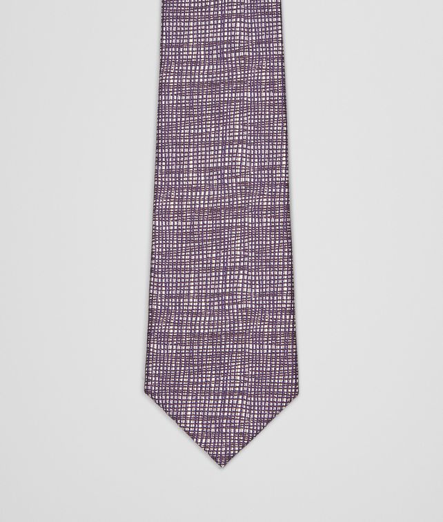 BOTTEGA VENETA Midnight Blue Cotton Silk Tie Tie or bow tie U fp