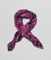 Bottega Veneta® Black Pink Silk Foulard Bottega Veneta® Black Pink Silk Foulard