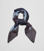 Bottega Veneta® Midnight Blue Dark Grey Cashmere Silk Scarf Bottega Veneta® Midnight Blue Dark Grey Cashmere Silk Scarf