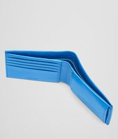 Bottega Veneta® Signal Blue Intrecciato Vn Wallet Bottega Veneta® Signal Blue Intrecciato Vn Wallet