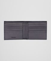 Bottega Veneta® Tourmaline Soft Crocodile Fumé Wallet Bottega Veneta® Tourmaline Soft Crocodile Fumé Wallet