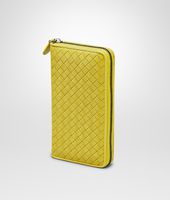 Bottega Veneta® New Chartreuse Intrecciato Washed Lambskin Zip Around Wallet Bottega Veneta® New Chartreuse Intrecciato Washed Lambskin Zip Around Wallet