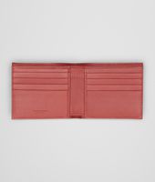 Bottega Veneta® PORTEFEUILLE EDOARDO BURNT RED EN CUIR VINTAGE LAVÉ INTRECCIATO Bottega Veneta® PORTEFEUILLE EDOARDO BURNT RED EN CUIR VINTAGE LAVÉ INTRECCIATO