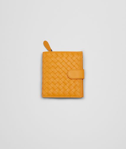 BOTTEGA VENETA - SUN INTRECCIATO NAPPA BI-FOLD WALLET
