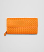 Bottega Veneta® CONTINENTAL PORTEMONNAIE AUS NAPPALEDER INTRECCIATO SUN Bottega Veneta® CONTINENTAL PORTEMONNAIE AUS NAPPALEDER INTRECCIATO SUN