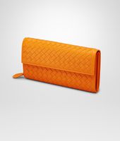 Bottega Veneta® CONTINENTAL PORTEMONNAIE AUS NAPPALEDER INTRECCIATO SUN Bottega Veneta® CONTINENTAL PORTEMONNAIE AUS NAPPALEDER INTRECCIATO SUN