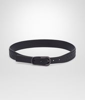 Bottega Veneta® NERO INTRECCIATO NAPPA BELT Bottega Veneta® NERO INTRECCIATO NAPPA BELT