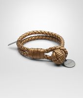 Bottega Veneta® BRACCIALE NEW BRONZE IN CERVO METAL INTRECCIATO Bottega Veneta® BRACCIALE NEW BRONZE IN CERVO METAL INTRECCIATO