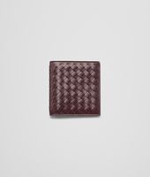 Bottega Veneta® Aubergine Intrecciato Vn Wallet Bottega Veneta® Aubergine Intrecciato Vn Wallet