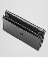 Bottega Veneta® NEW LIGHT GREY Intreccio Scolpito Spazzolato CARD CASE Bottega Veneta® NEW LIGHT GREY Intreccio Scolpito Spazzolato CARD CASE